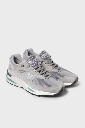 New Balance Logolu Sneaker Ayakkabı Erkek AYAKKABI U991GL2 GRİ
