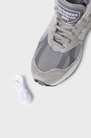 New Balance Logolu Sneaker Ayakkabı Erkek AYAKKABI U991GL2 GRİ