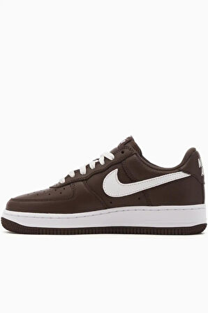 Nike Air Force 1 Low Retro Hakiki Deri Erkek Kahverengi Günlük Spor Ayakkabı