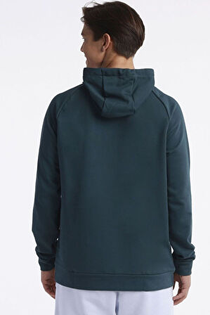 Nike Dri-Fit Pullover Training Hoodie Erkek Yeşil Spor Sweatshrit