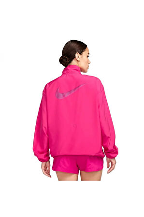 Dri Fit Swoosh Hbr Jacket  Pembe Kadın koşu Ceket -Rüzgarlık FB4694-615