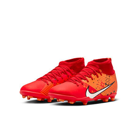 Nike JR SUPERFLY 9 CLUB MDS FG/MG KIRMIZI Çocuk Krampon