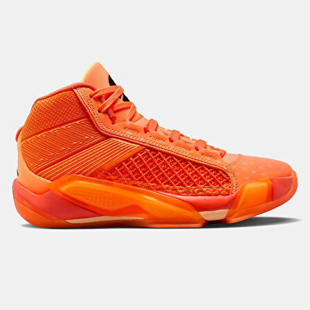 Air Jordan XXXVIII W NBA Women's Basketball Shoes LİMİTED EDİTİON FQ9008-800 Cone Brilliant Orange Melon Tint Black