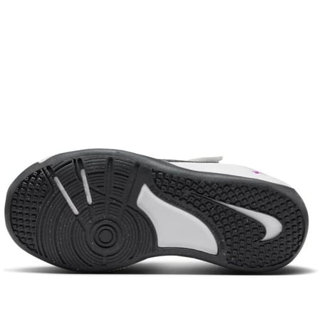 Nike-(PS) Nike Omni Multi-Court 'White Dark Obsidian' Kız Çocuk Deri Spor Ayakkabı