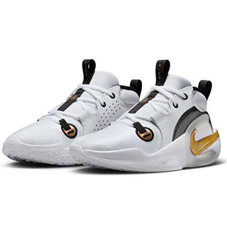 Nike Air Zoom Crossover 2 Leather Unisex Basketball Shoes Hakiki Deri Basketbol Ayakkabısı Beyaz