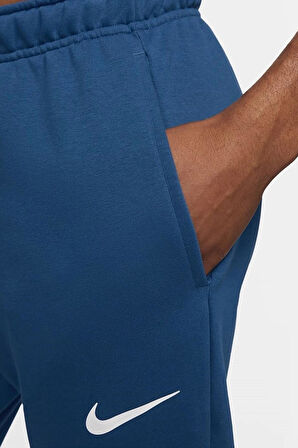 Nike Dri-Fit Fleece Pant Taper Energy Mavi Erkek Spor Eşofman Altı 