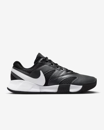 NikeCourt FD6574-001 Lite 4 Erkek Tenis Ayakkabısı - Siyah