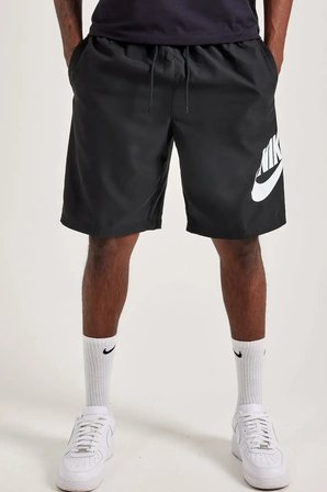 Nike Nk Clup Woven Erkek Siyah Dokuma Spor Şort 