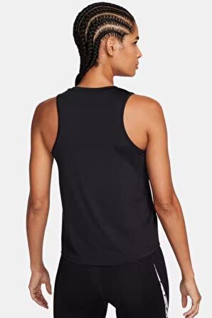 Nike Dri-Fit One Swoosh Hbr Tank Siyah Kadın Spor Atlet