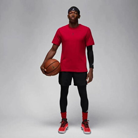 Nike Nike Jordan Dri-Fit Erkek Kırmızı Antrenman T-Shirt