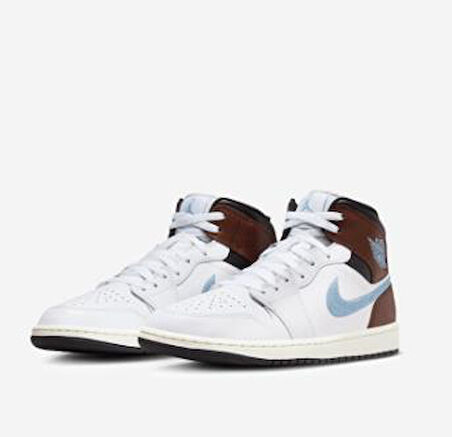 NIKE Air Jordan 1 Mid SE Erkek Spor Ayakkabı Beyaz FQ7831142 I-122