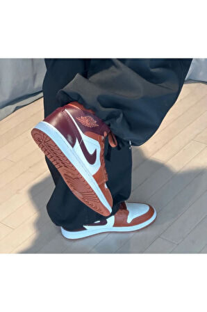 Air Jordan 1 Mid Kadın Basketbol Ayakkabısı Bq6472-200