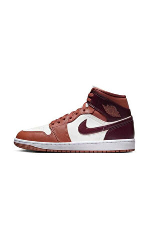 Air Jordan 1 Mid Kadın Basketbol Ayakkabısı Bq6472-200