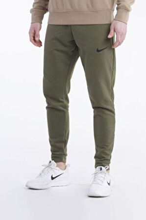 Nike Dri-Fit Taper Training Jogger Erkek Haki Spor Eşofman Altı