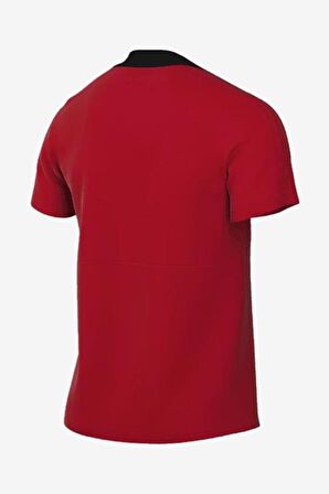 Nike M Nk Df Acdpr24 Ss Top K FD7592-657 Kırmızı Erkek Antrenman Tişörtü