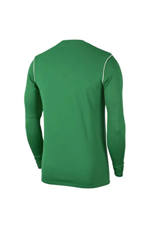 Dri Fit Park 20 Crew Erkek Yeşil Yuvarlak Yaka Tişört