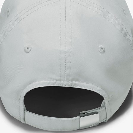 Nike Dri-FIT Club Cap Metal Swoosh Gri Şapka FB5372-077