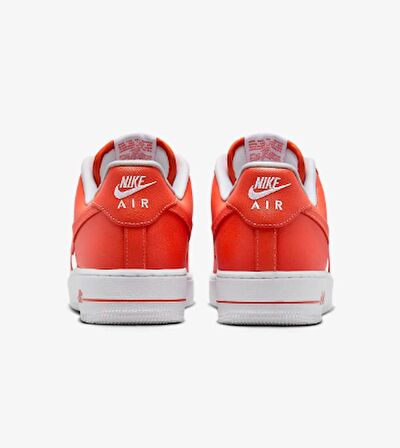 NIKE AIR FORCE 1 BEYAZ-TURUNCU ERKEK SPOR AYAKKABI FZ4627800 E-133