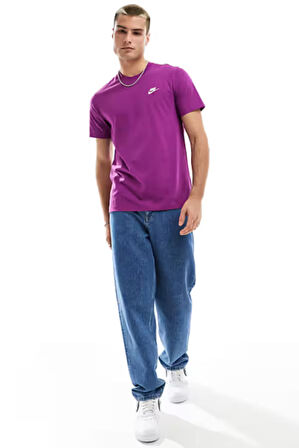 Nike Sportswear Club Tee Standart Kesim Pamuklu Erkek Tişört