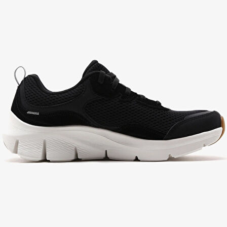Skechers Flex Comfort Drinn Memory Foam Grey Sneaker Günlük Spor Ayakkabı Siyah Yükseklik 317mm