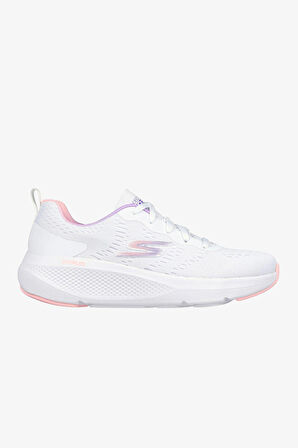 Skechers Go Run Elevate Double Time Kadın Beyaz Yol Koşu Ayakkabısı 128334 WMLT