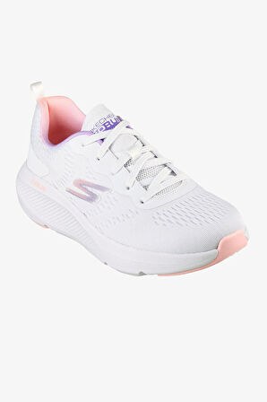 Skechers Go Run Elevate Double Time Kadın Beyaz Yol Koşu Ayakkabısı 128334 WMLT