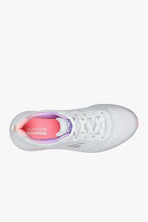 Skechers Go Run Elevate Double Time Kadın Beyaz Yol Koşu Ayakkabısı 128334 WMLT