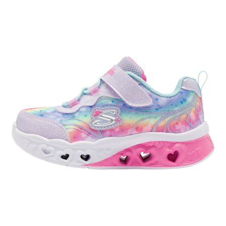 Flutter Heart Lights - Groovy Swirl 303253N Işıklı Ortopedik Çocuk Spor Ayakkabı