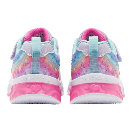 Flutter Heart Lights - Groovy Swirl 303253N Işıklı Ortopedik Çocuk Spor Ayakkabı