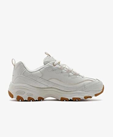 Skechers D'lites - Good Neutral 149807 OFWT  Kadın Beyaz Sneakers