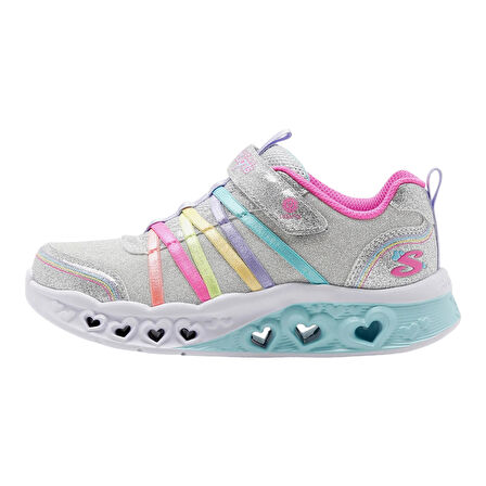 Kız Çocuk Gri Işıklı Spor Ayakkabı 303252l Smlt
