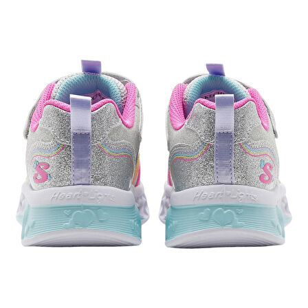 Kız Çocuk Gri Işıklı Spor Ayakkabı 303252l Smlt