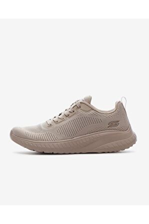 Skechers Kadın Yürüyüş Ayakkabısı Bobs Squad Chaos - Face Off Kadın Bej Spor Ayakkabı 117209 Nude