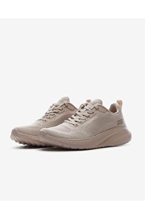 Skechers Kadın Yürüyüş Ayakkabısı Bobs Squad Chaos - Face Off Kadın Bej Spor Ayakkabı 117209 Nude