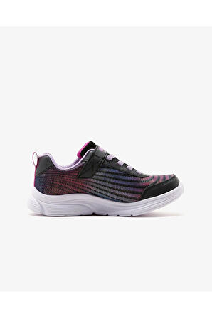 Skechers 303393L BKMT Wavy Lites-Hydro Crush Kız Çocuk Spor Ayakkabı
