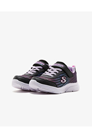 Skechers 303393L BKMT Wavy Lites-Hydro Crush Kız Çocuk Spor Ayakkabı