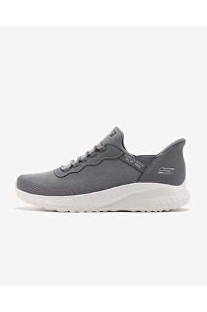 Skechers Erkek Yürüyüş Ayakkabısı Bobs Squad Chaos - Daily Hype Erkek Gri Spor Ayakkabı 118300 Gry