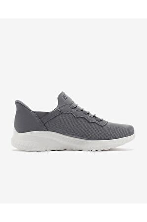 Skechers Erkek Yürüyüş Ayakkabısı Bobs Squad Chaos - Daily Hype Erkek Gri Spor Ayakkabı 118300 Gry