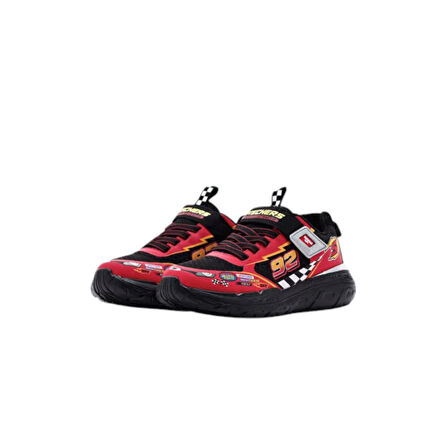 Erkek Çocuk Siyah/kirmizi Spor Ayakkabı