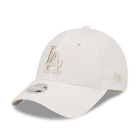 New Era 60357984 Metallic Logo 9Forty Los Angeles Unisex Beyaz Şapka