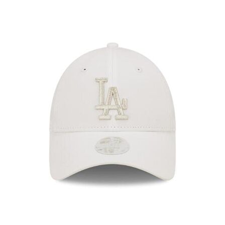 New Era 60357984 Metallic Logo 9Forty Los Angeles Unisex Beyaz Şapka