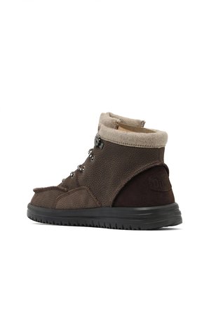 Kahverengi Deri Hey Dude Bradley Boot Erkek Ayakkabı
