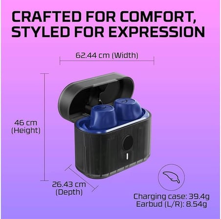 HyperX Cirro Buds Pro TWS ANC Mavi Kulak İçi Bluetooth Kulaklık