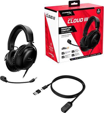 Hyperx Cloud III Headset Oyuncu Kulaklığı