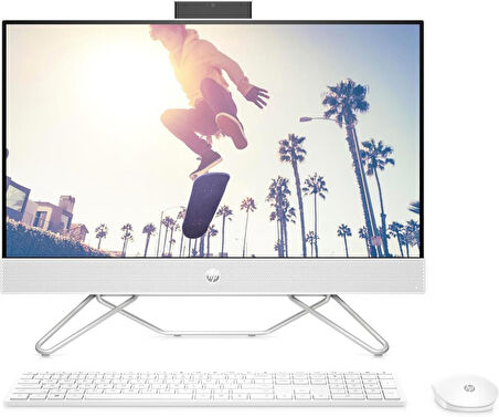 HP 24-CB1030NT 78J74EA i7-1255U 16 GB 1 TB + 256 GB SSD Iris Xe Graphics 23.8" Full HD All in One PC Outlet