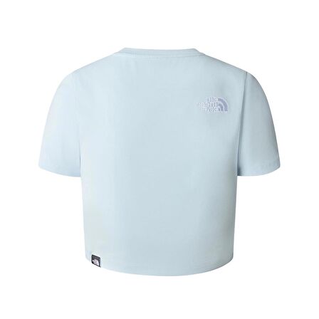 W S/S ESSENTIAL CROPPED SLIM TEE Bayan T-Shirt NF0A55AOO0R1