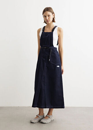 The North Face W DENIM OVERALLS DRESS - AP KADIN  ELBISE NF0A8853DG71