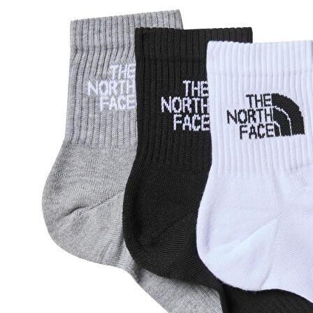 Multi Sport Cush Quarter Sock 3P Unisex Çorap