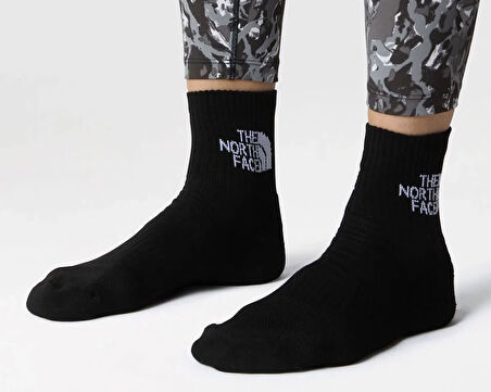 The North Face Trail Run Sock Crew Çorap (3 Adet) NF0A882G3OW1 Renkli