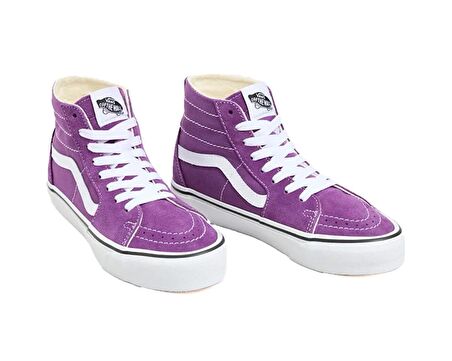 Vans Sk8-Hi Tapared Kadın Günlük Ayakkabı VN0009QP1N81 Mor